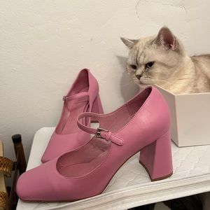 Jeffrey Campbell BOURDIN pink Mary Janes size 8
